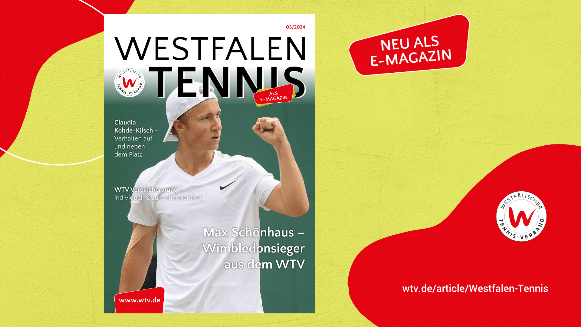 Mehr über den Artikel erfahren Westfalen Tennis 03/24 
